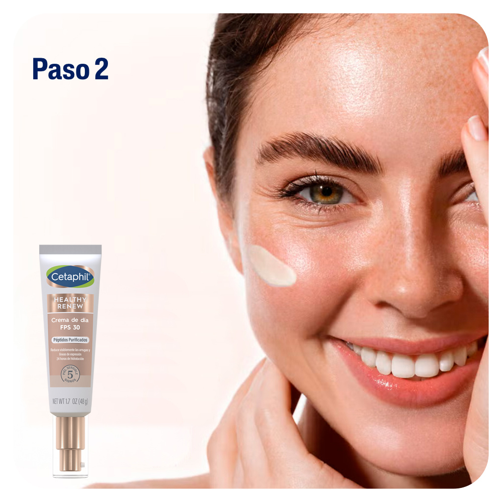 Combo Cetaphil Healthy Renew Serum Y Crema De Dia Antiage