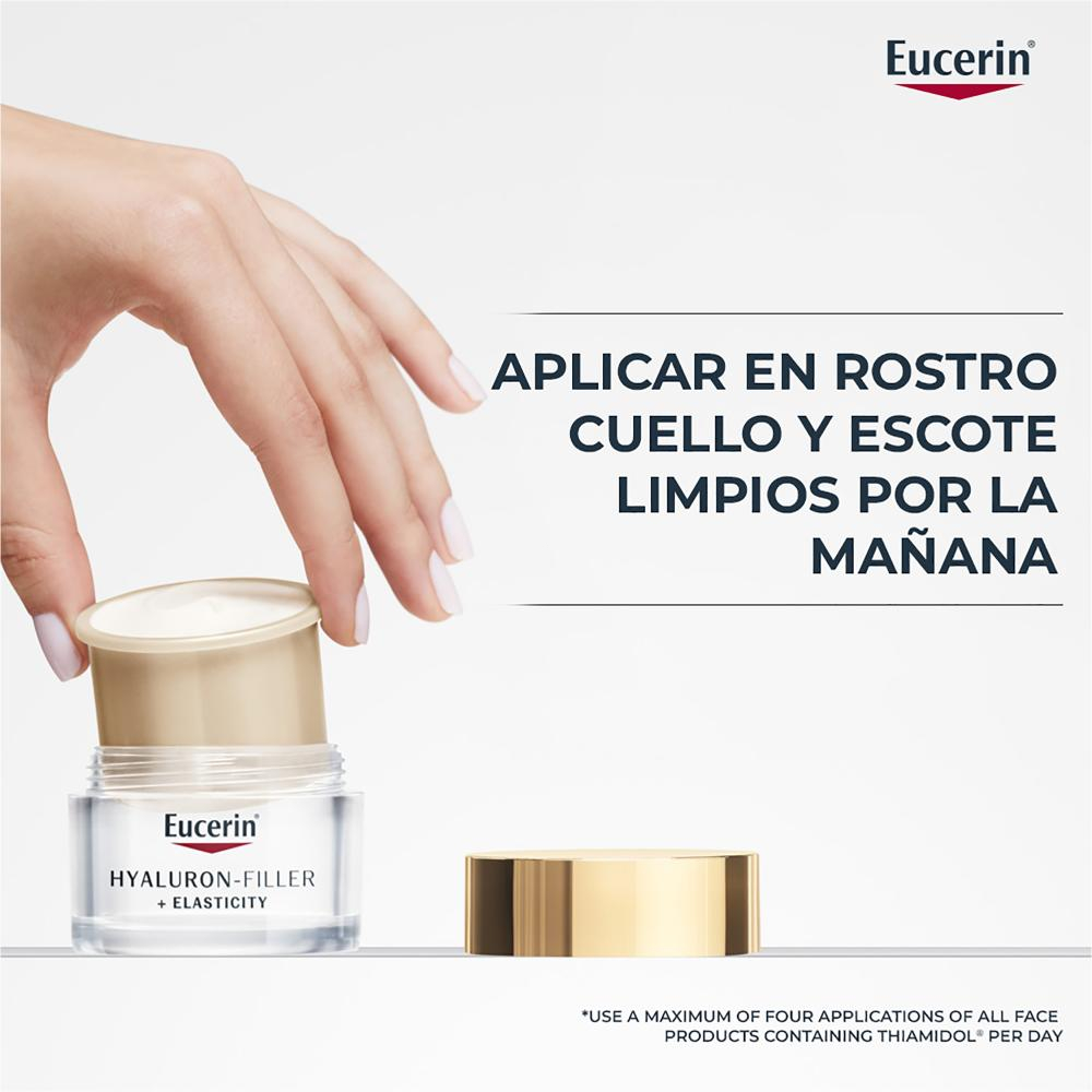 Eucerin Hyaluron Filler + Elasticity Crema Facial Antiedad De Dí­a Fps30 Refill