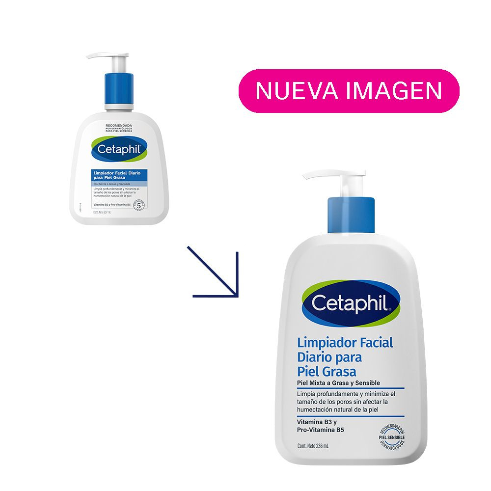 Cetaphil Loción Limpiadora Facial Pieles Mixtas A Grasas