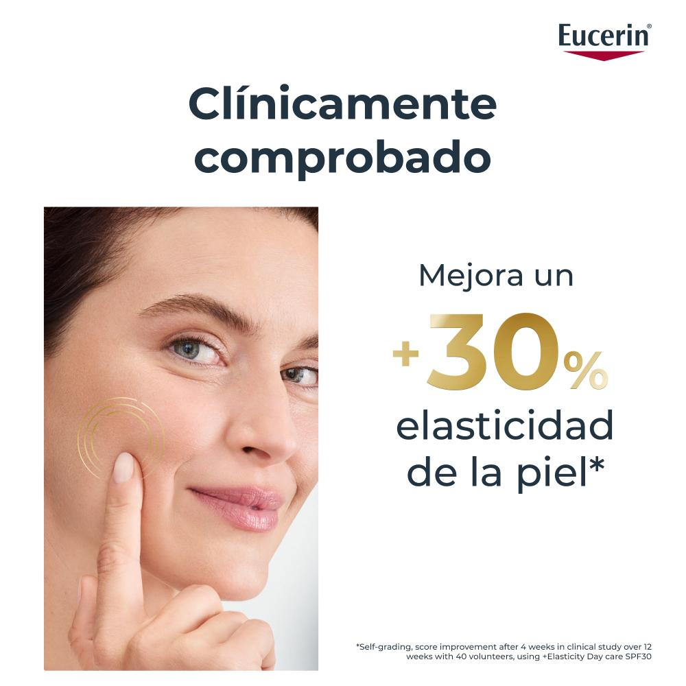 Eucerin Hyaluron Filler + Elasticity Crema Facial Antiedad De Dí­a Fps30 Refill