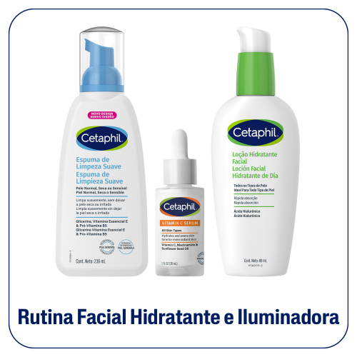 Rutina Cetaphil Hidratante E Iluminadora Facial