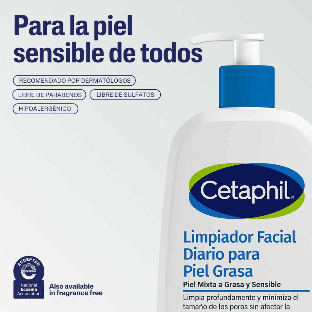 Cetaphil Loción Limpiadora Facial Pieles Mixtas A Grasas