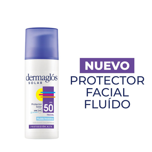 Dermaglós Protector Solar Facial Fps50 Fluido Invisible