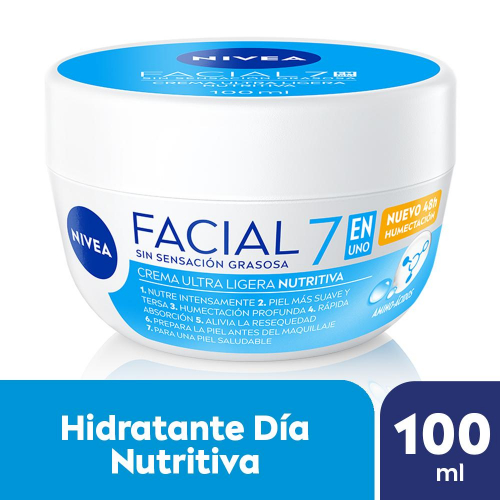 Nivea Cuidado Nutritivo 7 En 1 Crema Facial