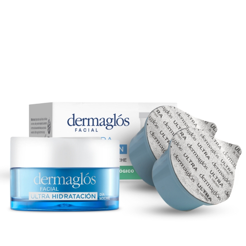 Combo Dermaglós Crema Ultra Hidratación + 2 Repuestos