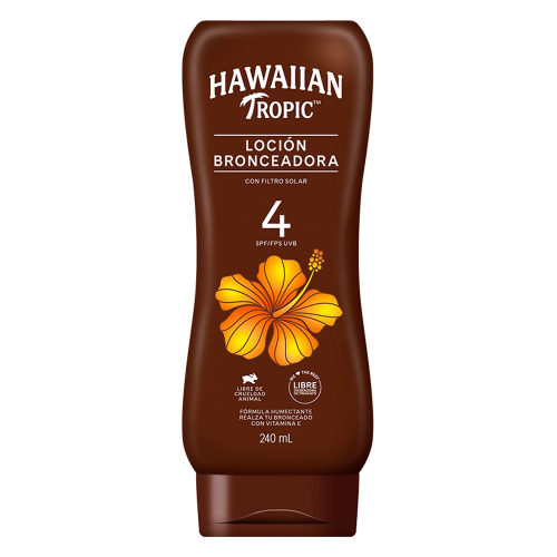 Hawaiian Tropic Loción Bronceadora Fps 4