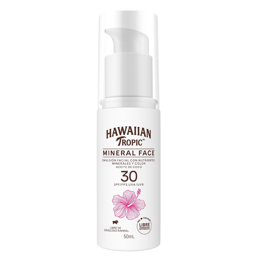 Hawaiian Tropic Mineral Face Color Fps30
