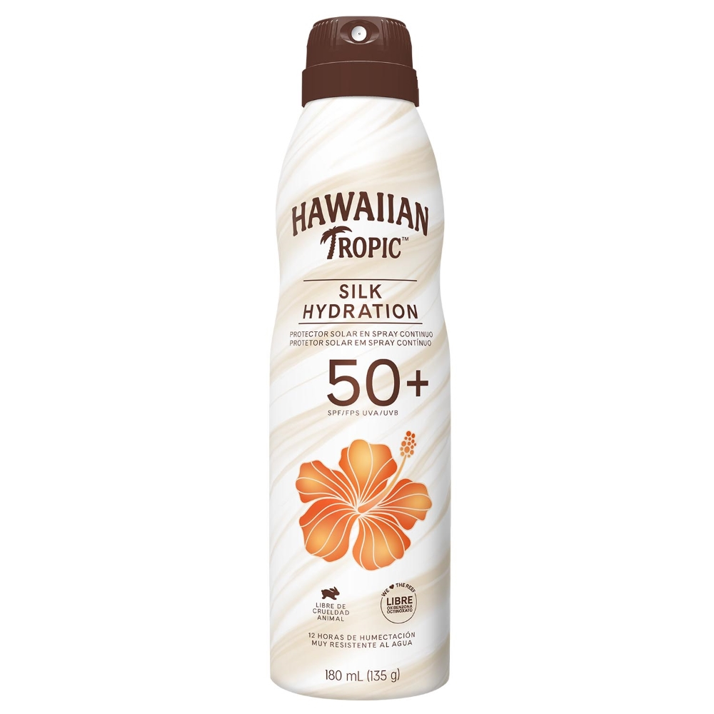 Hawaiian Tropic Silk Hydration Spray Fps50 X 180ml