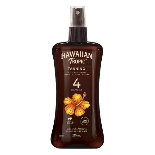 Hawaiian Tropic Tanning Aceite Spray Fps 4
