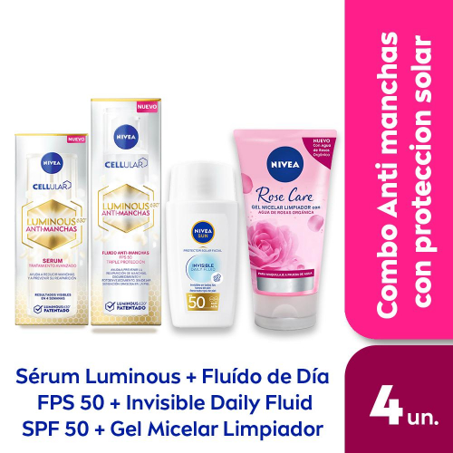 Nivea Combo Antimanchas Con Protección Solar