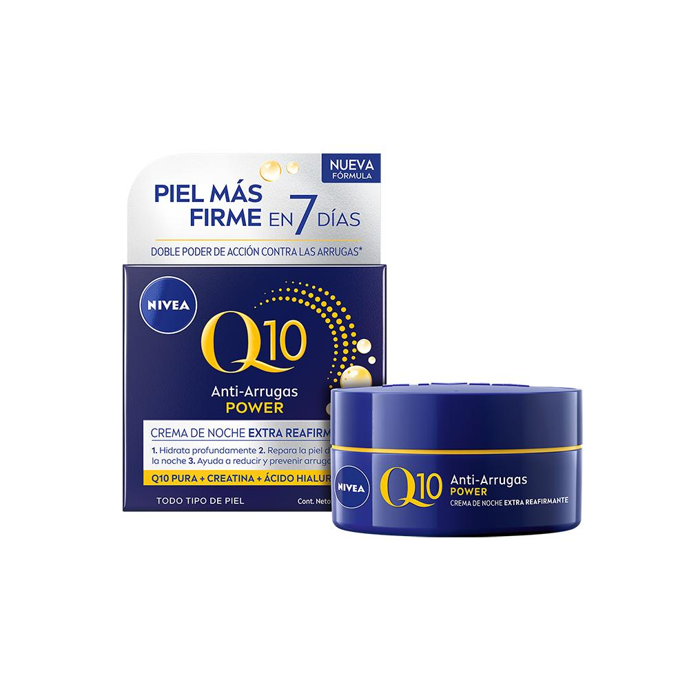 Nivea Q10 Power Crema Facial De Noche Antiarrugas + Reafirmante