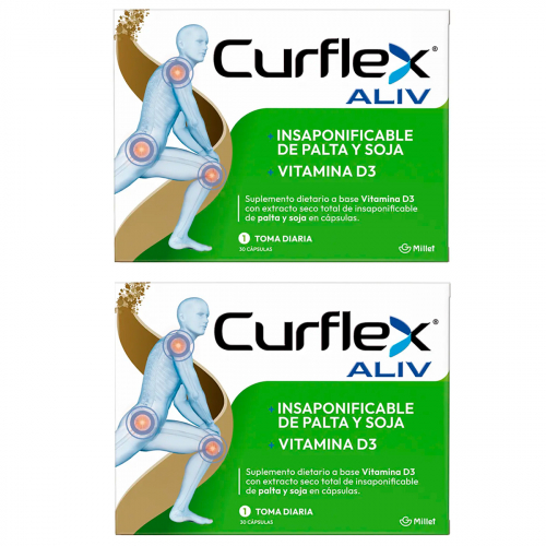 Pack 2 Curflex Aliv Nutrición Articular
