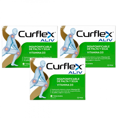 Pack 3 Curflex Aliv Nutrición Articular