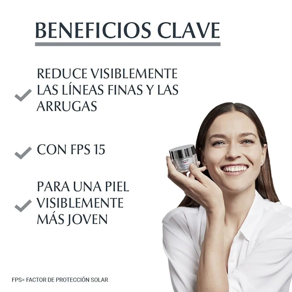 Eucerin Hyaluron Filler 3x Effect Crema Antiarrugas De Dí­a