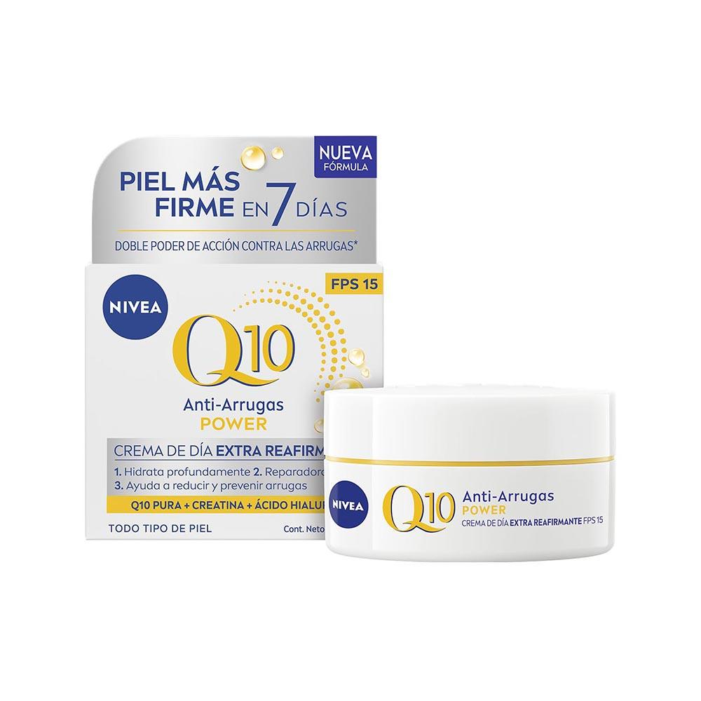 Nivea Q10 Power Crema Facial De Día Antiarrugas Fps15