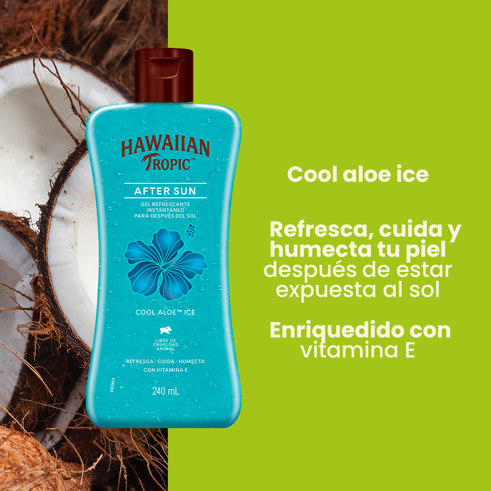 Hawaiian Tropic After Sun Gel Refrescante Aloe Vera X 240ml