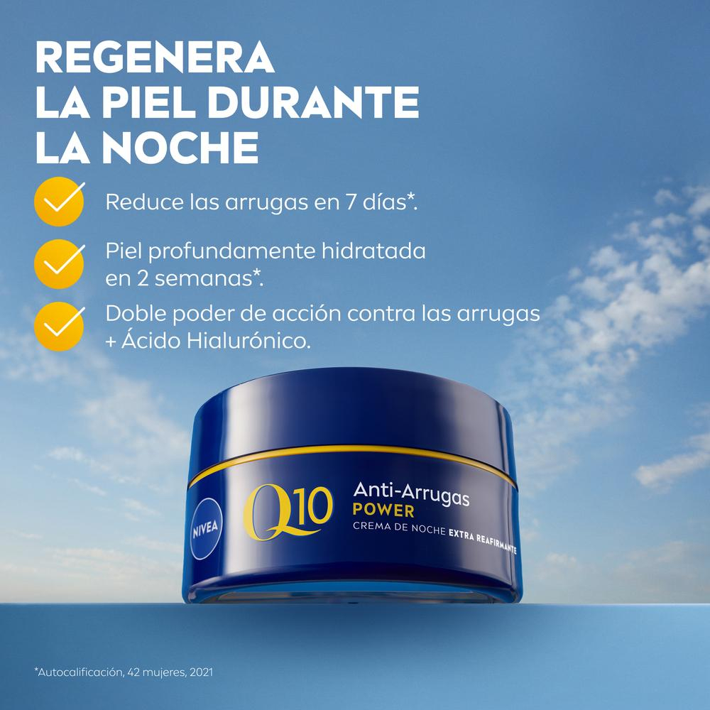 Nivea Q10 Power Crema Facial De Noche Antiarrugas + Reafirmante