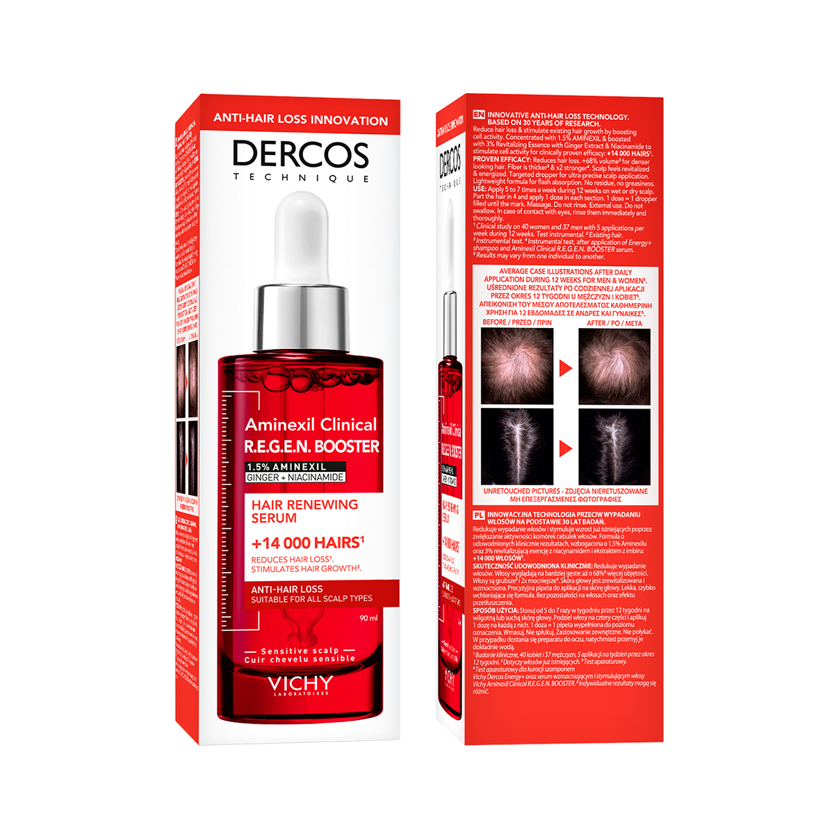 Vichy Dercos Aminexil Clinical R.e.g.e.n Serum