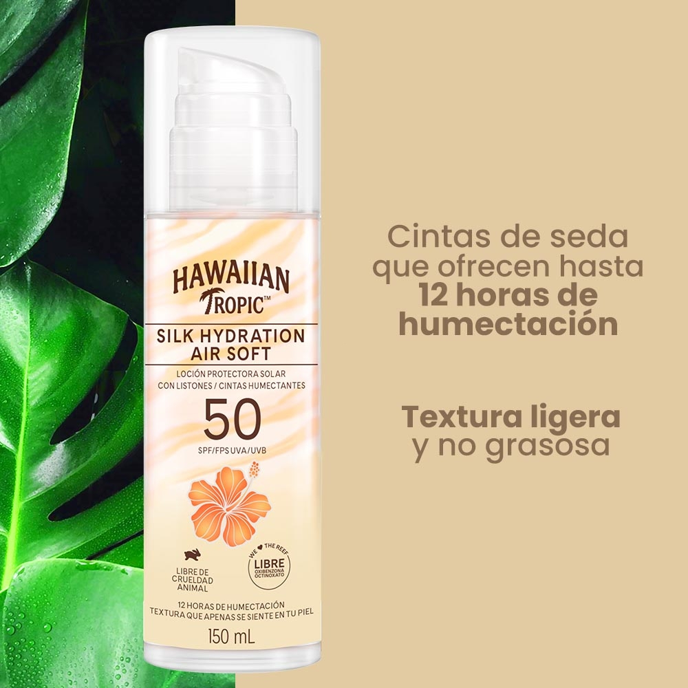 Hawaiian Tropic Silk Hydration Air Soft Fps50 X 150ml