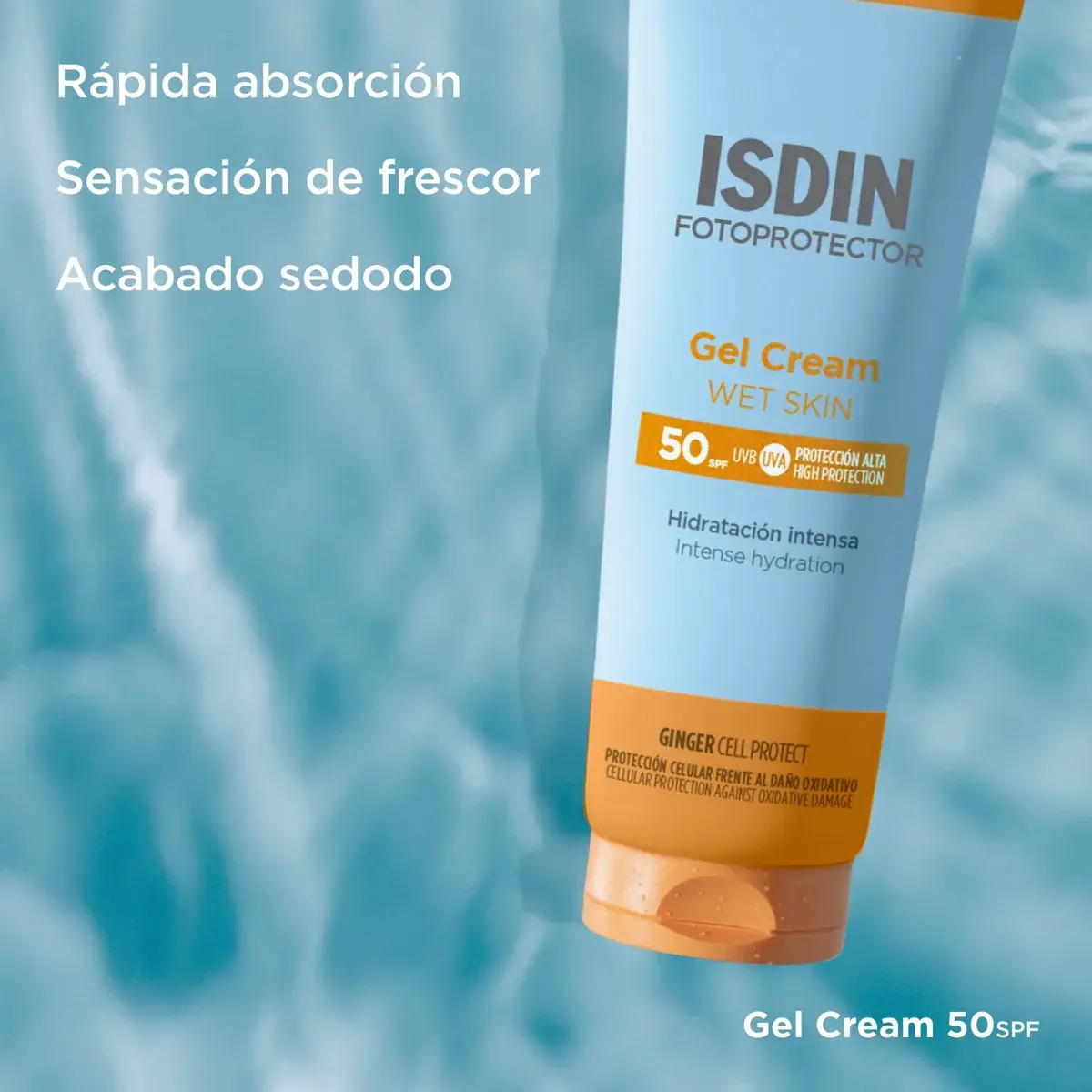 Combo Isdin Fotoprotector Fps50 Fusion Water Magic + Gel Cream