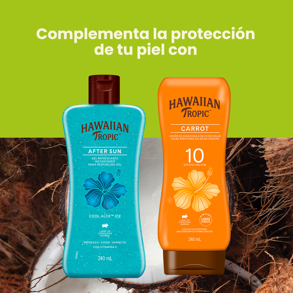 Hawaiian Tropic After Sun Gel Refrescante Aloe Vera X 240ml