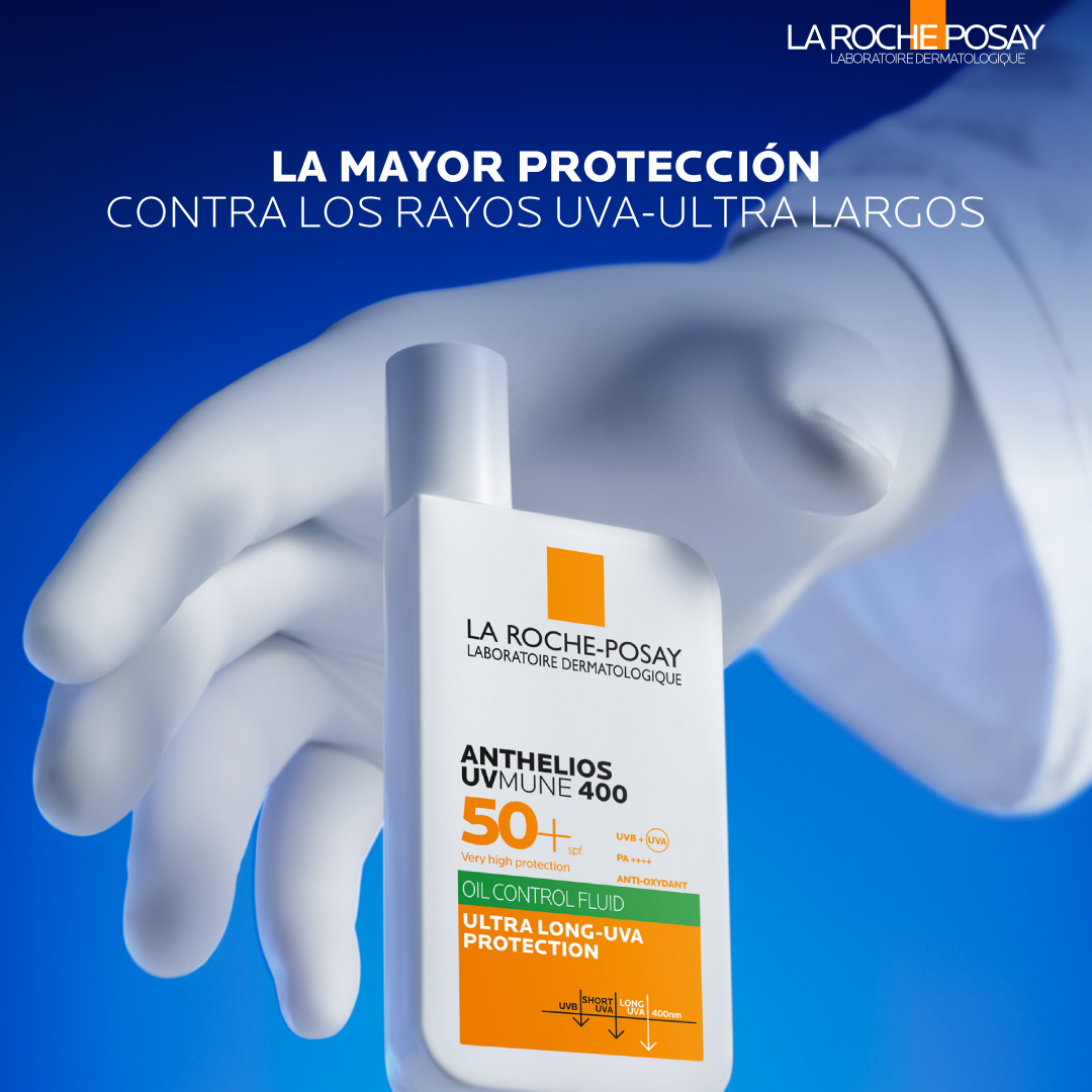 Combo La Roche Posay Anthelios Fluido + Antimanchas + Oil Control