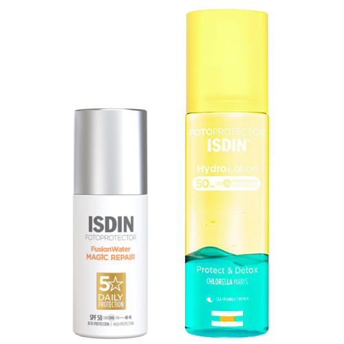 Combo Isdin Protección Solar Fps50 Antiedad Facial Y Corporal