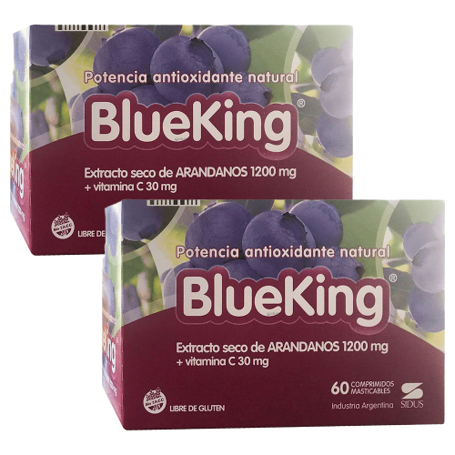 Pack 2 Blueking Antioxidante X 60 Comprimidos