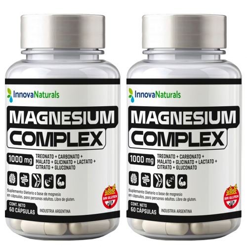 Pack 2 Innovanaturals Magnesium Complex 8 En 1