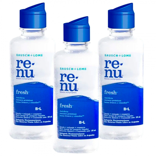 Pack 3 Renu Fresh Solución Multipropósito