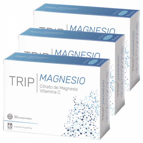 Pack 3 Trip Magnesio Suplemento Dietario