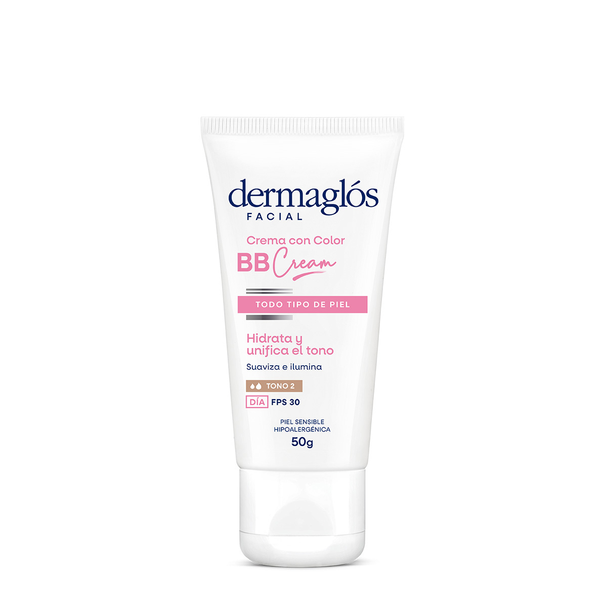 Dermaglós Facial Bb Cream Con Fps30 Color