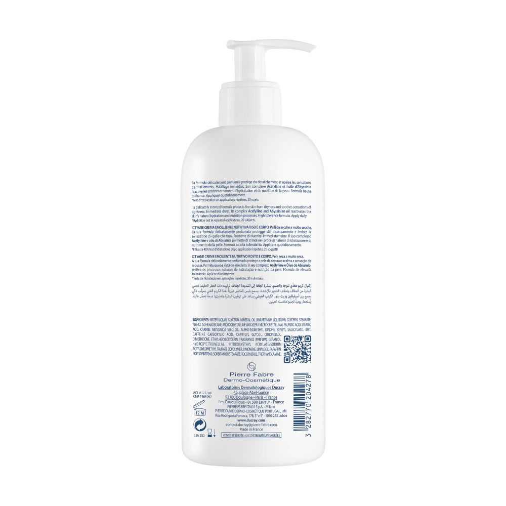 Ducray Ictyane Leche Corporal Hidratante