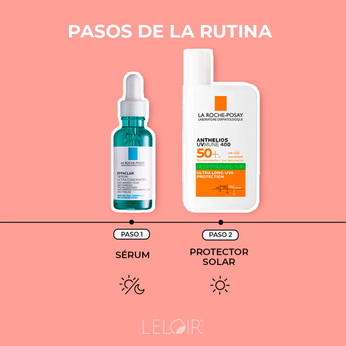 Rutina La Roche Posay Cuidado Diario Para Piel Grasa