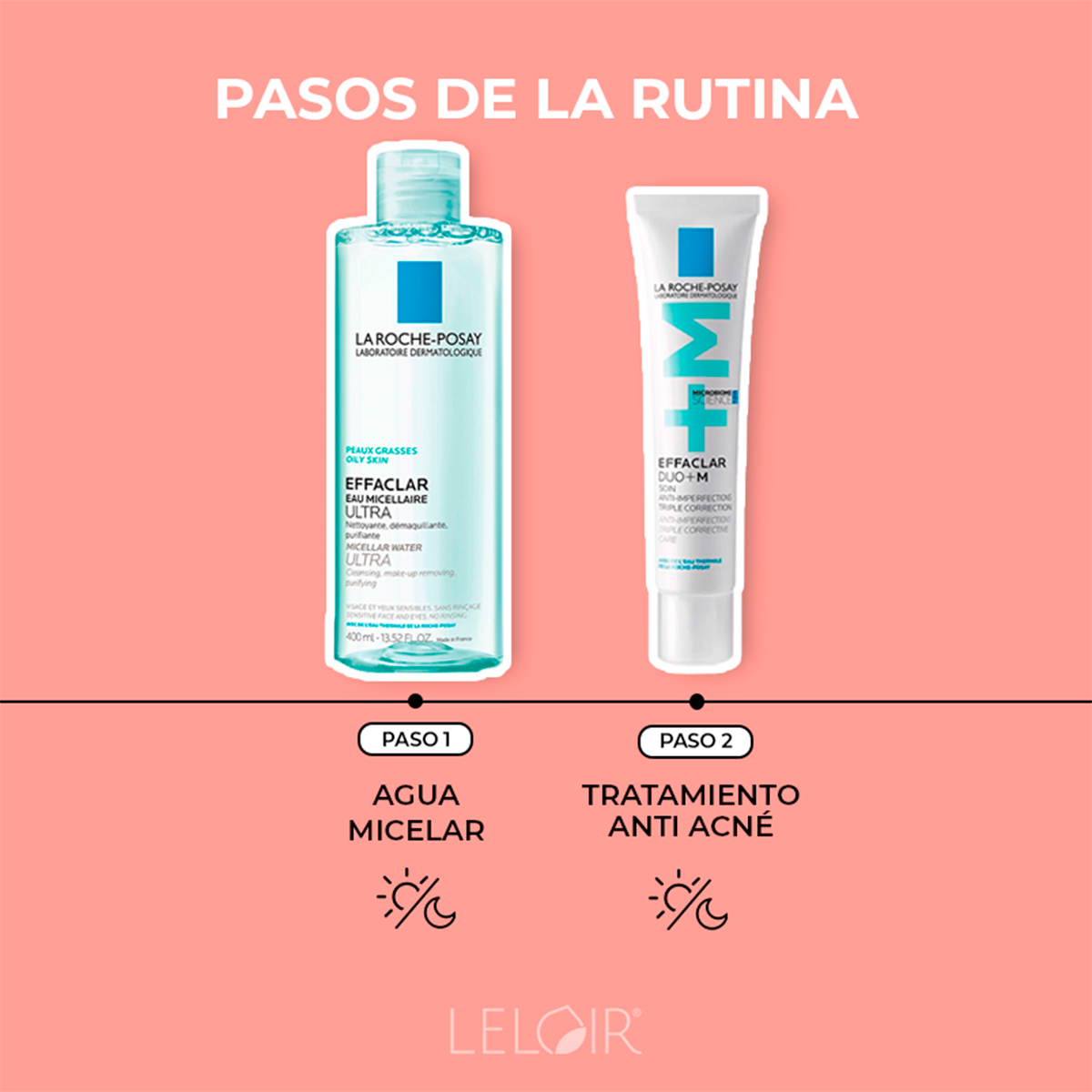 Rutina La Roche Posay Cuidado Integral Para Combatir El Acné