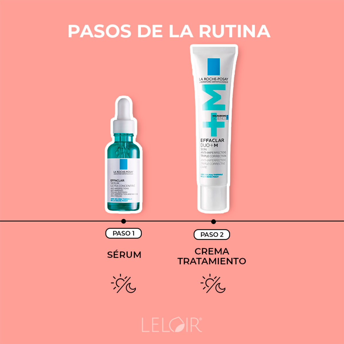 Rutina La Roche Posay Cuidado Reductor De Imperfecciones Post Acné