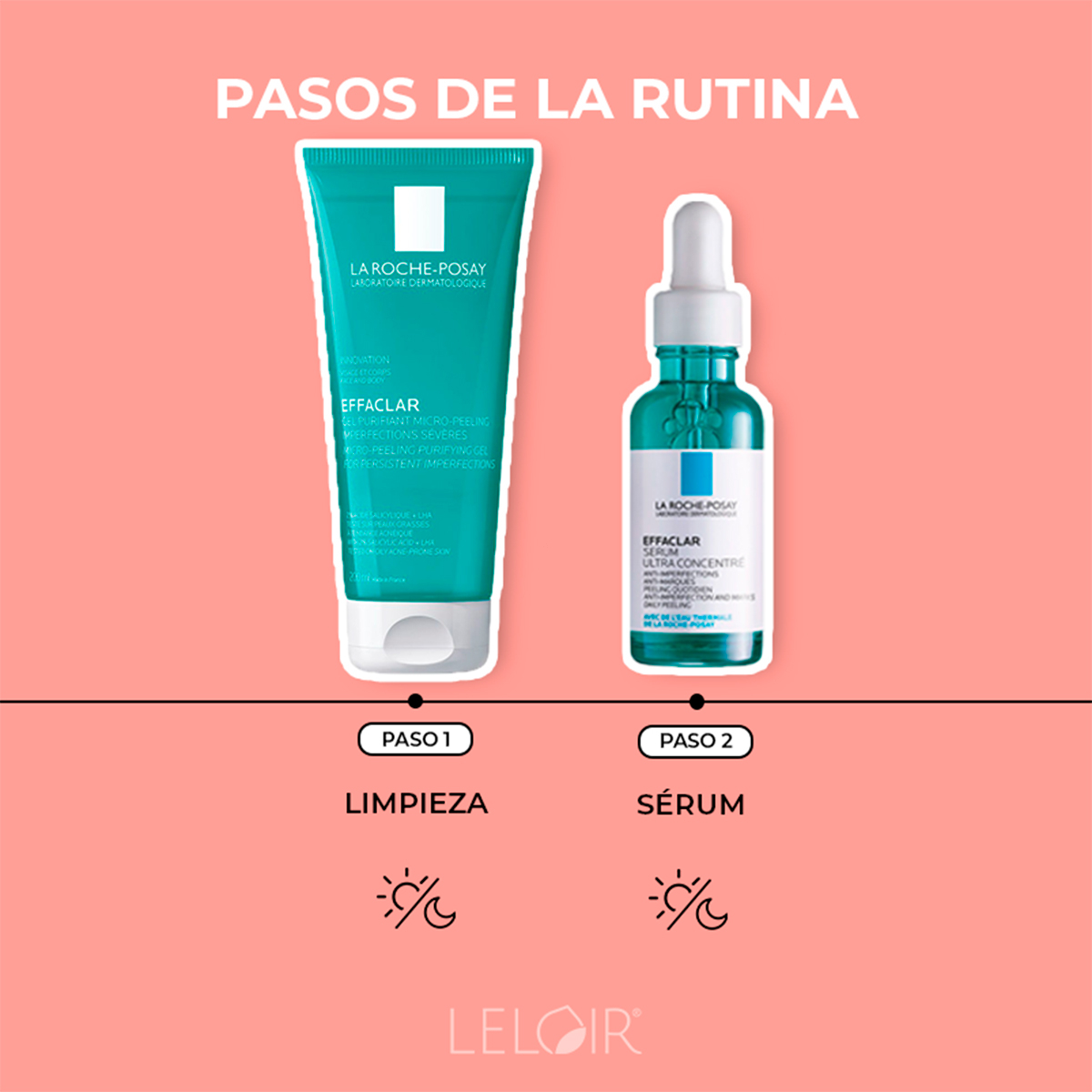 Rutina La Roche Posay Limpieza Y Renovación Para Piel Grasa