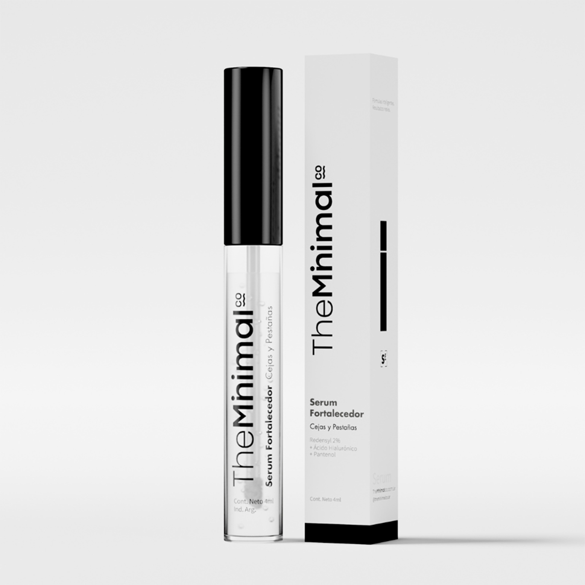 The Minimal Co Serum Fortalecedor De Cejas Y Pestañas