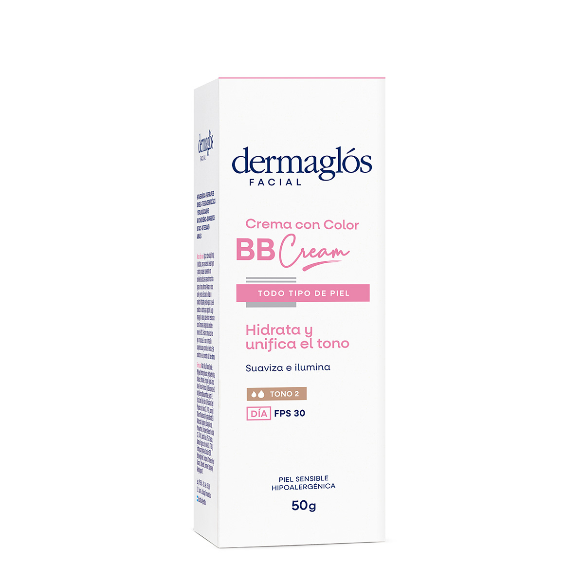Dermaglós Facial Bb Cream Con Fps30 Color