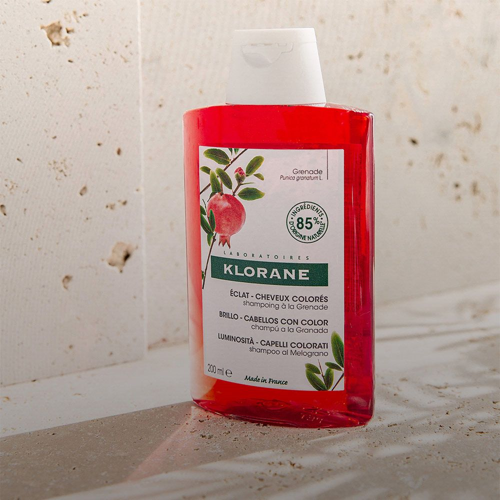 Klorane Granada Shampoo Para Cabello Teñido X 200ml