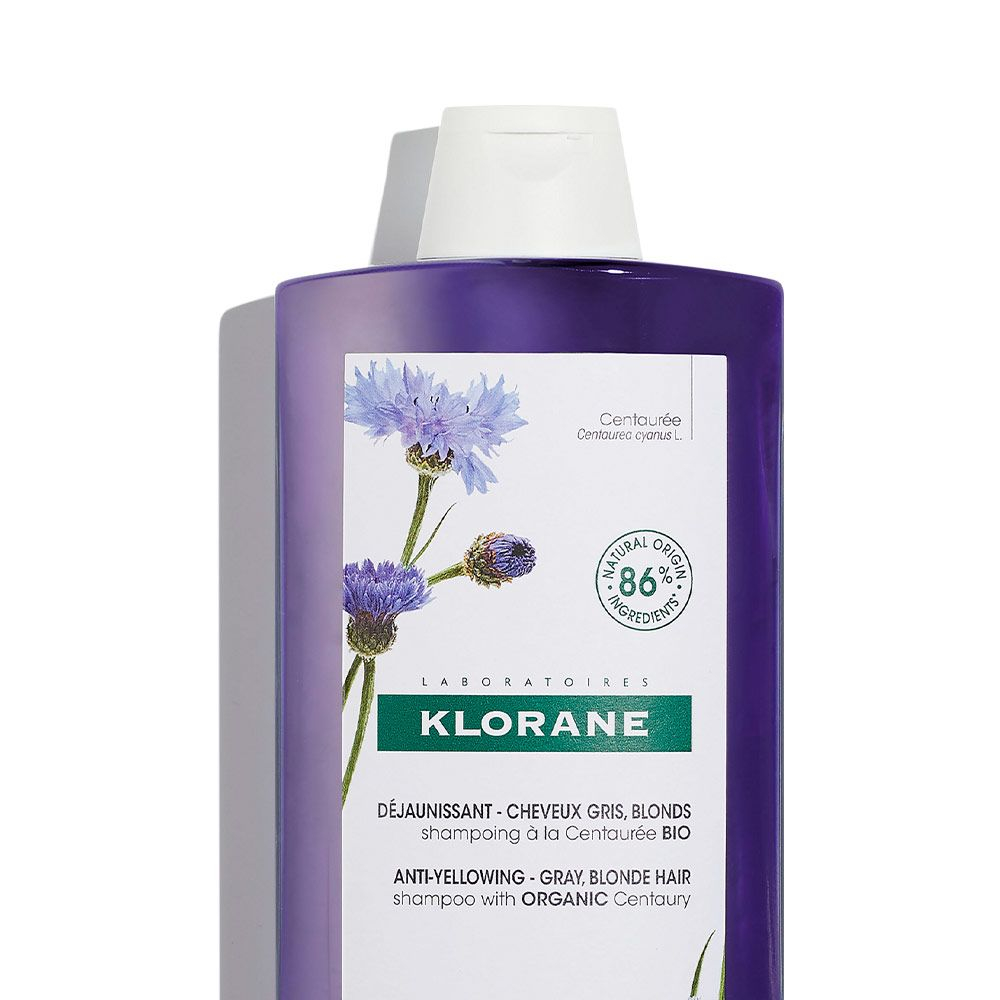 Klorane Centáurea Shampoo Para Cabello Blanco X 400ml
