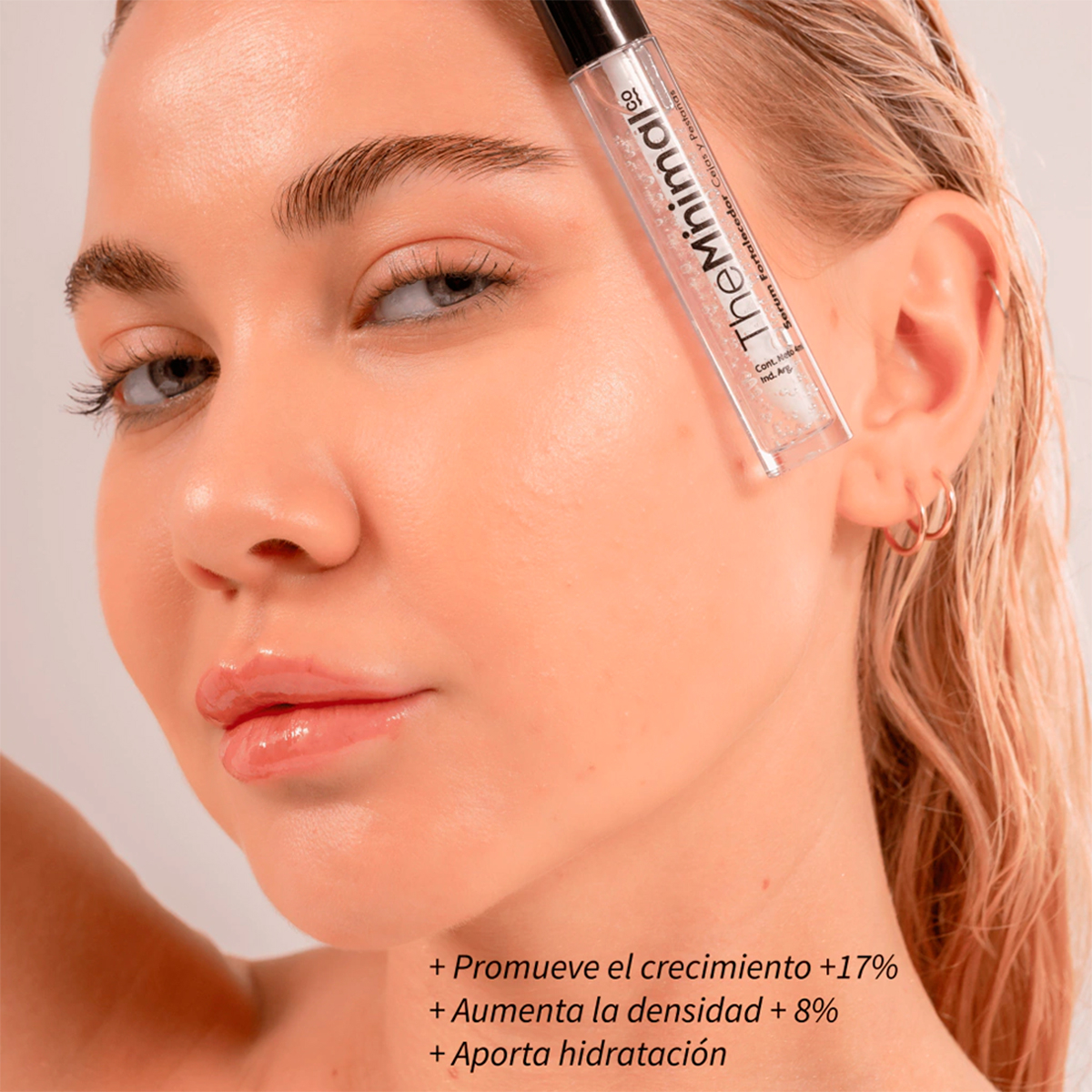 The Minimal Co Serum Fortalecedor De Cejas Y Pestañas