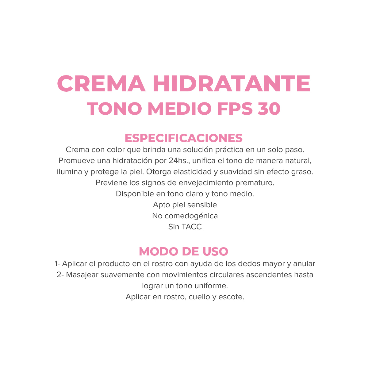 Dermaglós Facial Bb Cream Con Fps30 Color