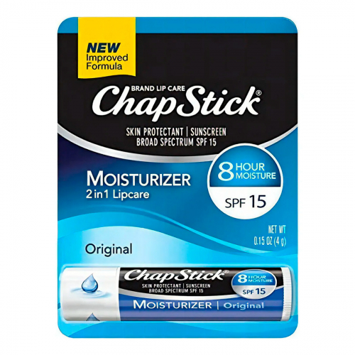 Chapstick Moisturizer 2 En 1 Fps12 Bálsamo Labial