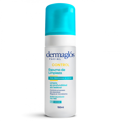 Dermaglós Facial Control Espuma De Limpieza
