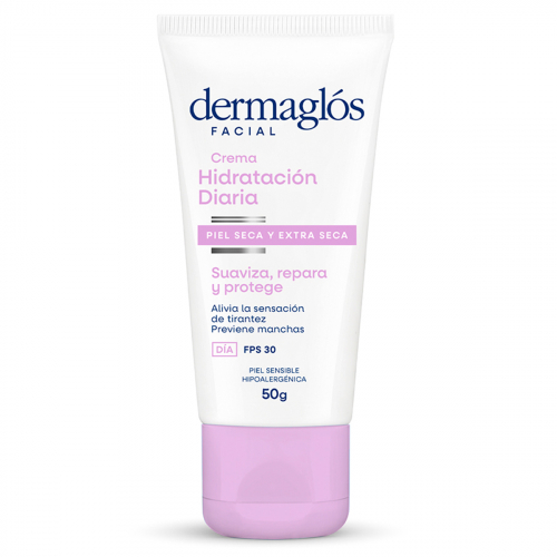Dermaglós Facial Crema Hidratación Diaria Piel Seca