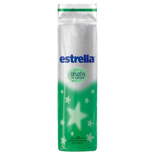 Estrella Discos De Algodón