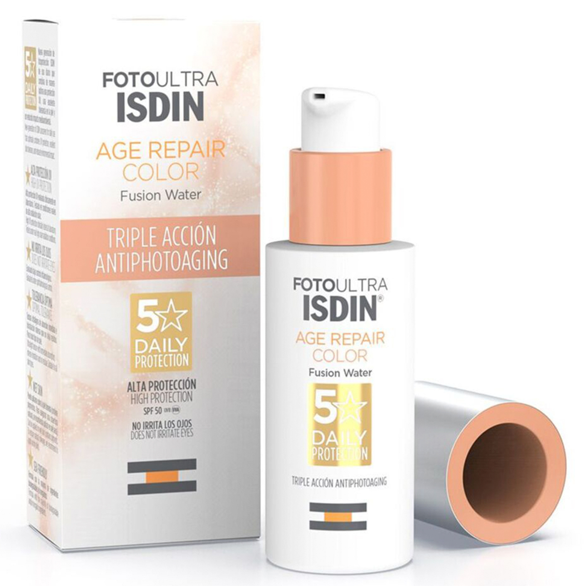 [ELIMINADO] Fotoultra Isdin Fusion Water Age Repair Color Fps50 Vto 5-26