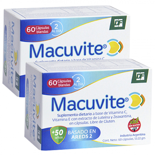 Pack 2 Macuvite Suplemento Dietario