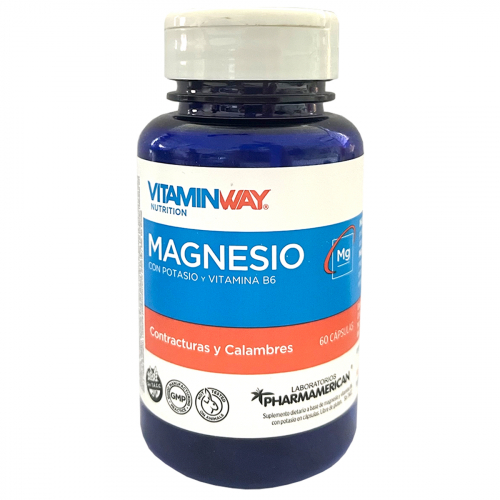 Vitamin Way Magnesio Frasco X 60 Cápsulas
